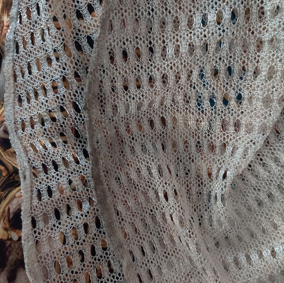 Patbo halter crochet dress size Small off white. - Picture 3 of 9